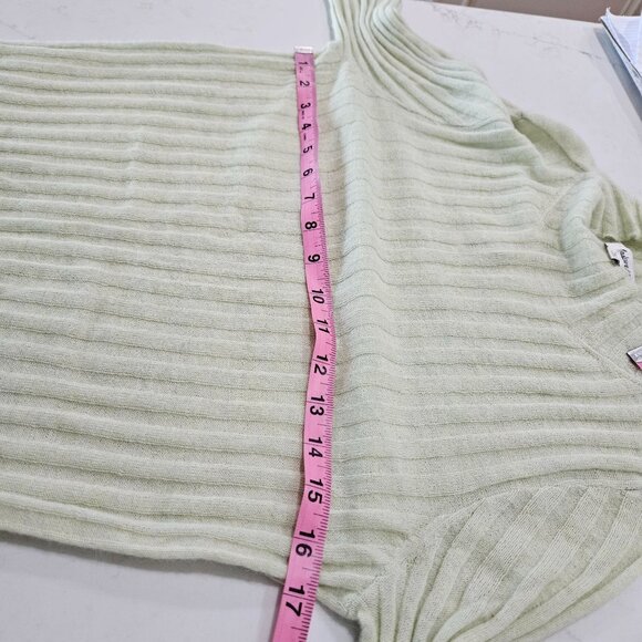 NEW! Madewell Alpaca Blend Mockneck Sweater Heather Jade Slim Fit Soft - Picture 9 of 9